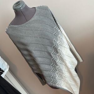 WHBM poncho sweater